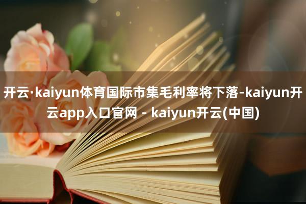 开云·kaiyun体育国际市集毛利率将下落-kaiyun开云app入口官网 - kaiyun开云(中国)